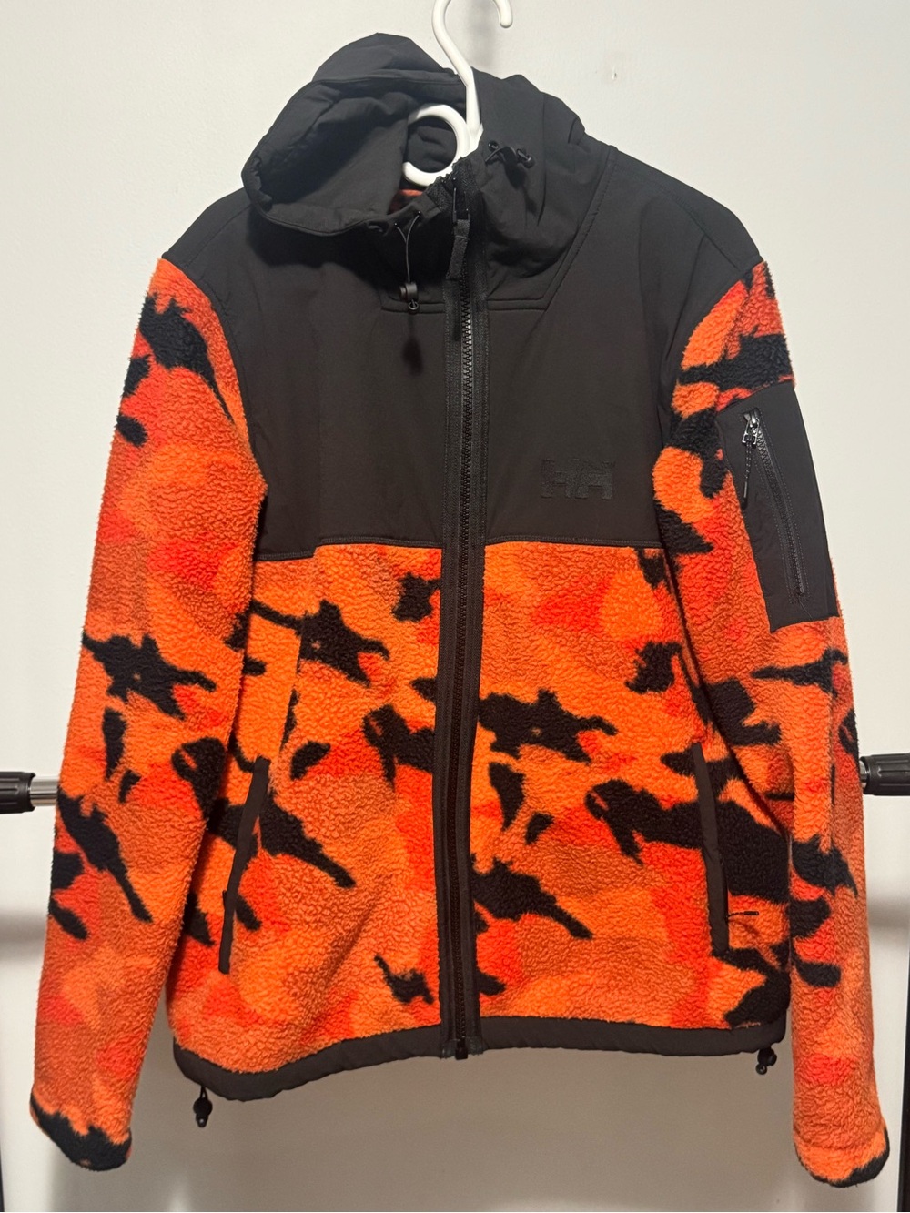 Helly Hansen Men’s Orange Patrol Pile Jacket